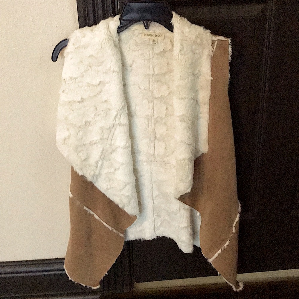 Super soft suede vest